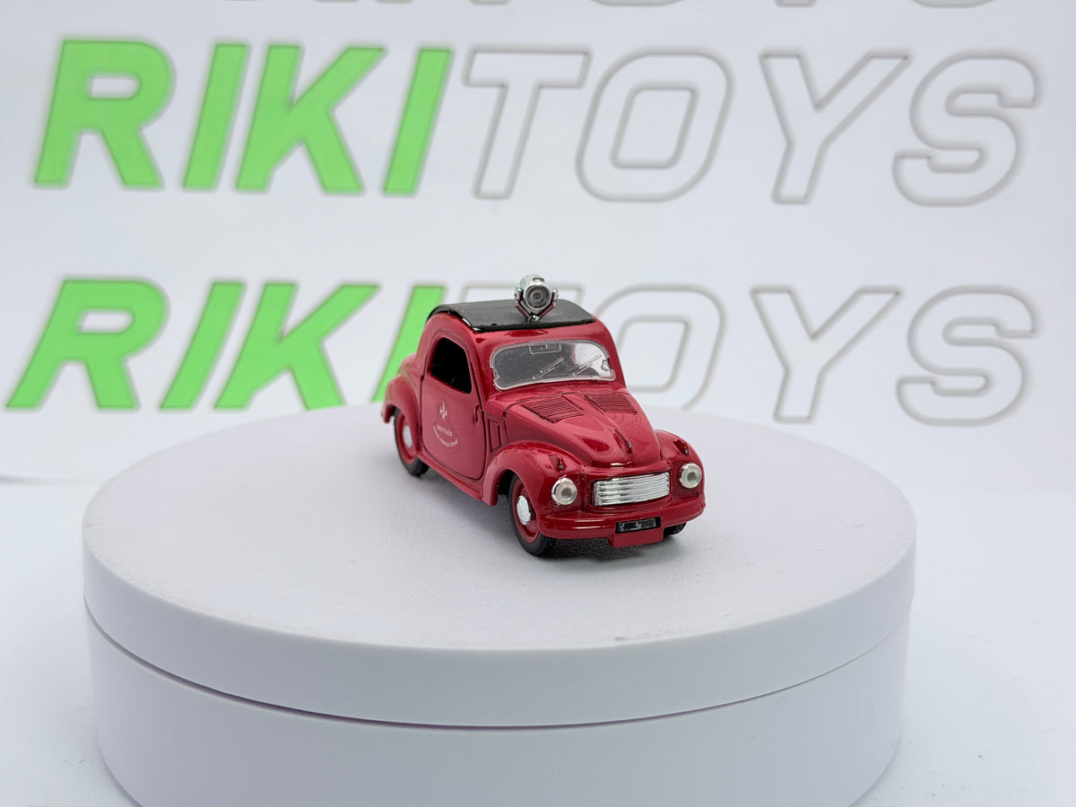 Fiat Topolino C Brumm 1/43 Rosso 1949