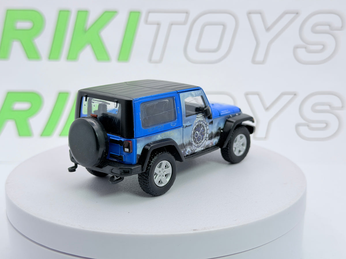 Jeep Wrangler GreenLight 1/43 Blu 2012