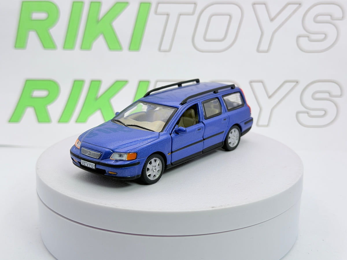 Volvo V70 Schuco 1/43 Blu scuro