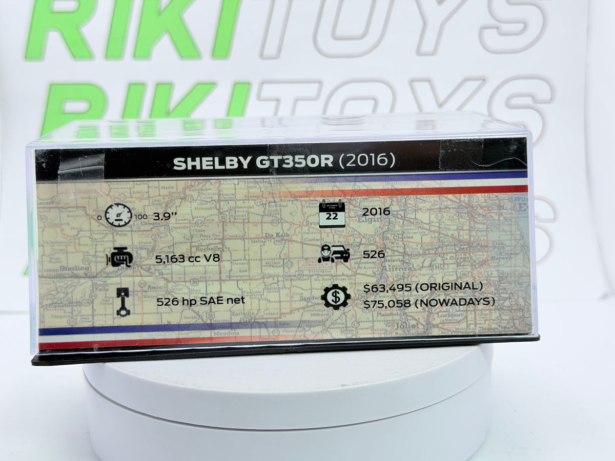 Shelby Mustang GT 350 Edicola 1/43 Bianco 2016