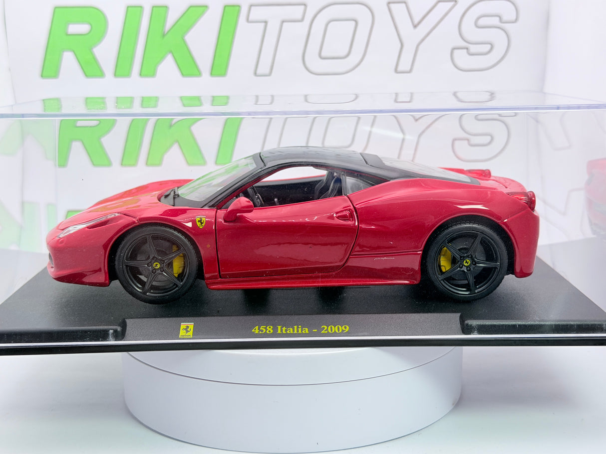 Ferrari 458 Italia Burago 1/24 Rosso 2009