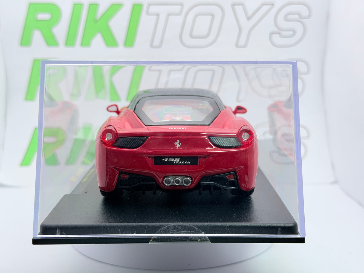 Ferrari 458 Italia Burago 1/24 Rosso 2009