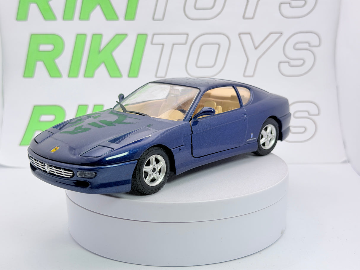 Ferrari 456 GT Burago 1/24 Blu Metallizzato