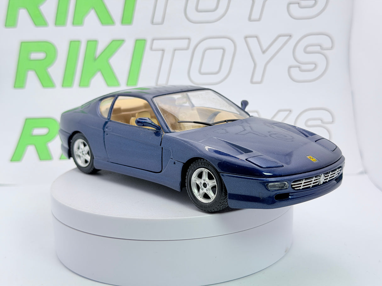 Ferrari 456 GT Burago 1/24 Blu Metallizzato