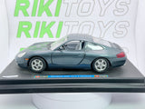Porsche 911 Carrera 996 Burago 1/24 Grigio metallizzato