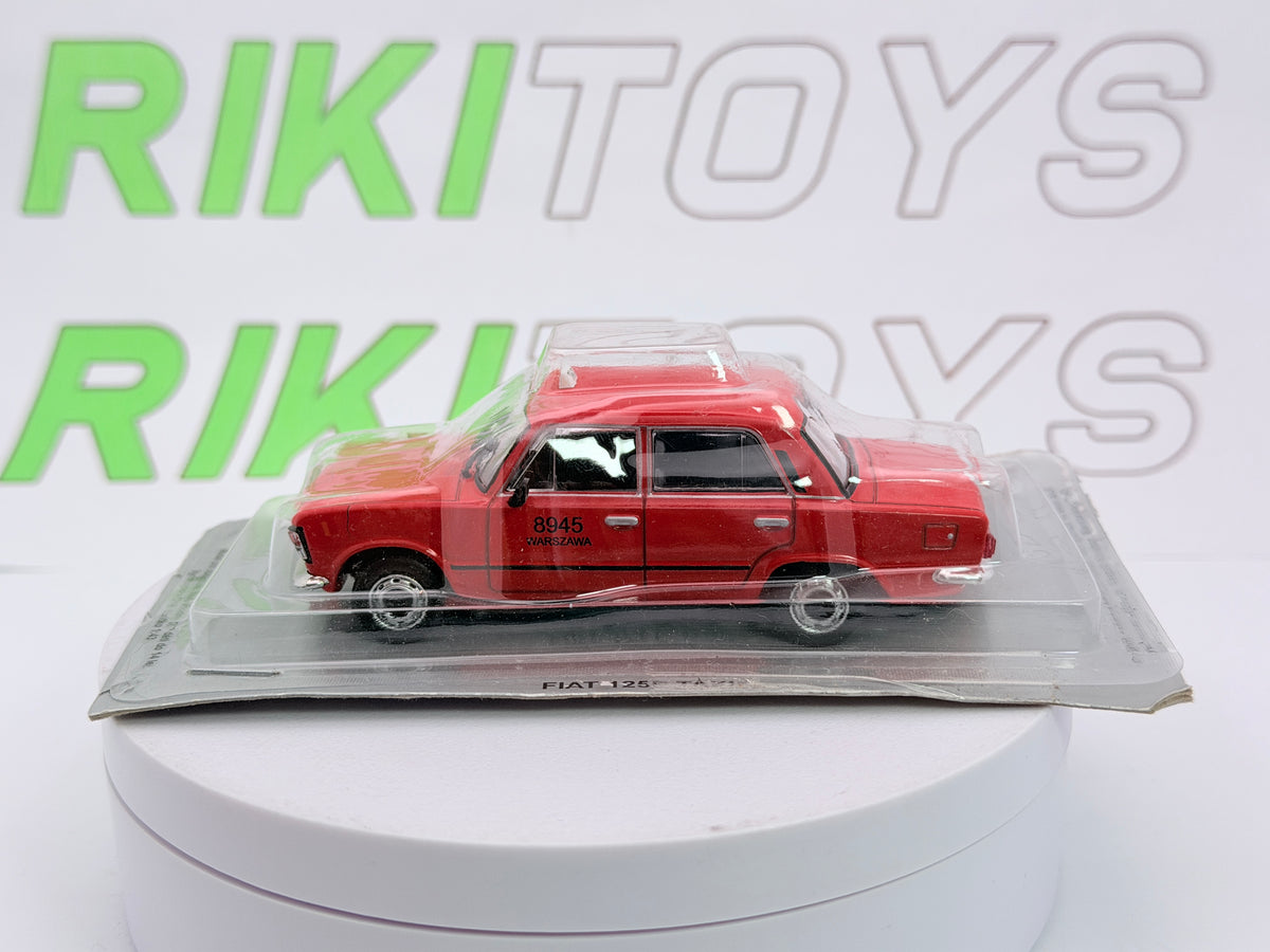 Fiat-Polsky 125 P Taxi Edicola 1/43 Rosso