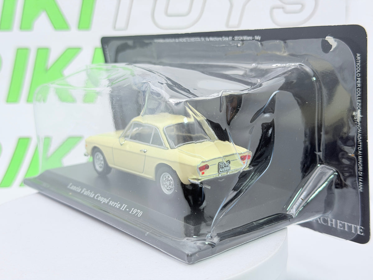 Lancia Fulvia Coupé 2a serie Norev 1/43 Giallo chiaro 1970