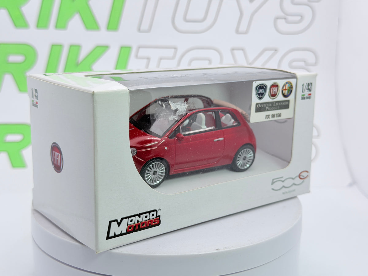 Fiat 500 C Mondo Motors 1/43 Rosso