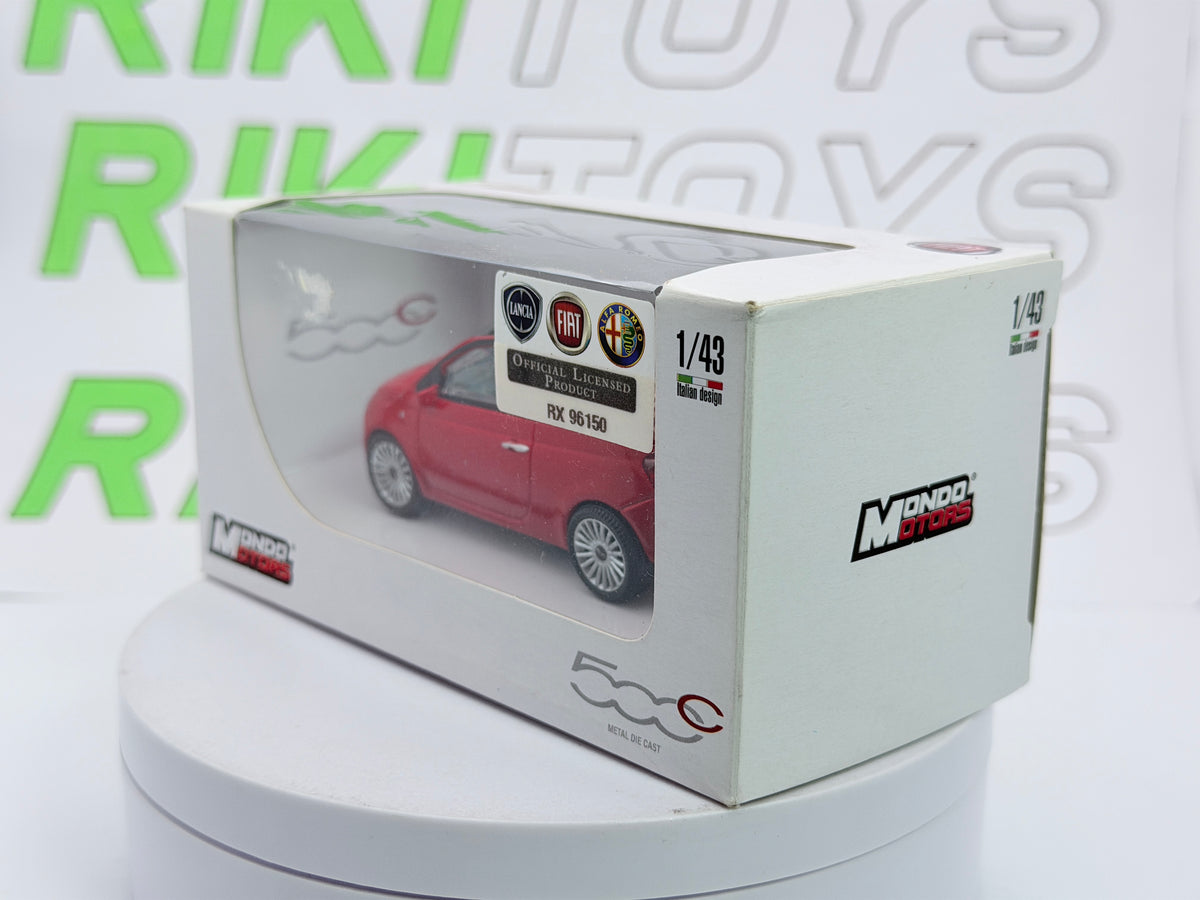 Fiat 500 C Mondo Motors 1/43 Rosso