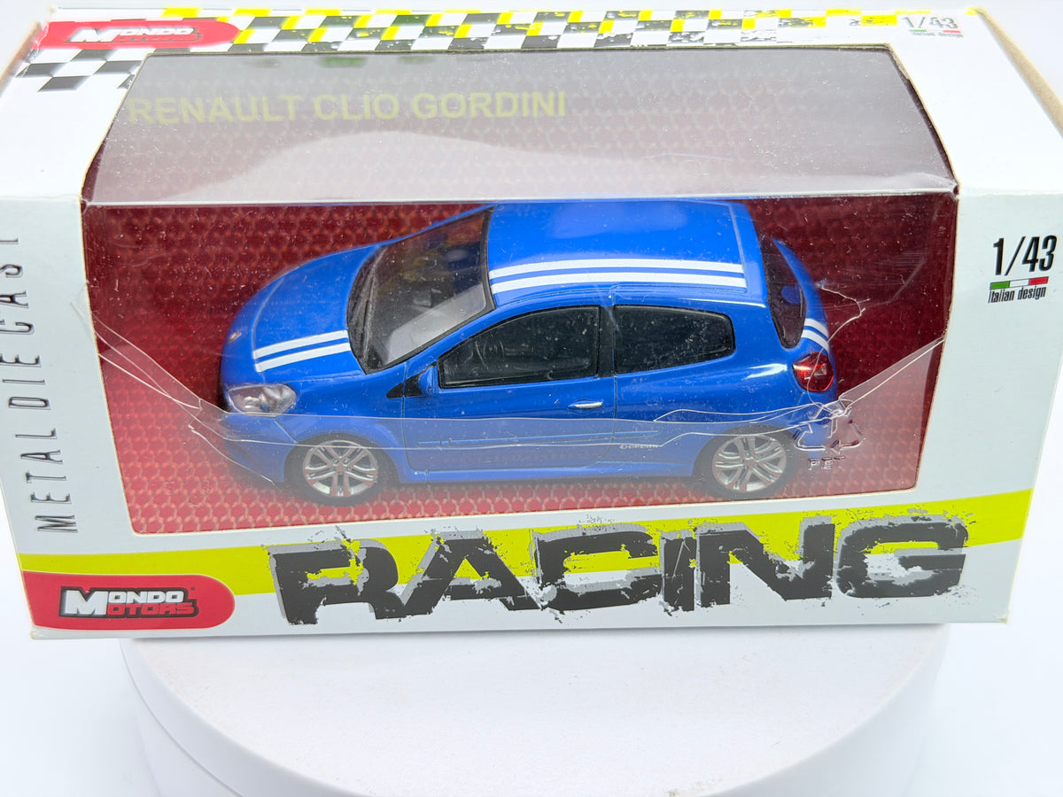 Renault Clio Gordini Mondo Motors 1/43 Blu