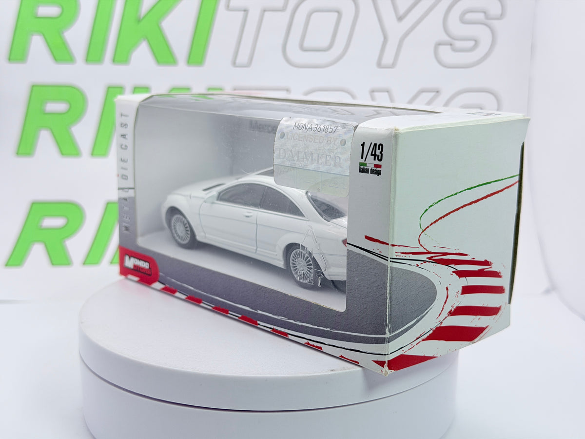 Mercedes Benz CL Coupé Mondo Motors 1/43 Bianco