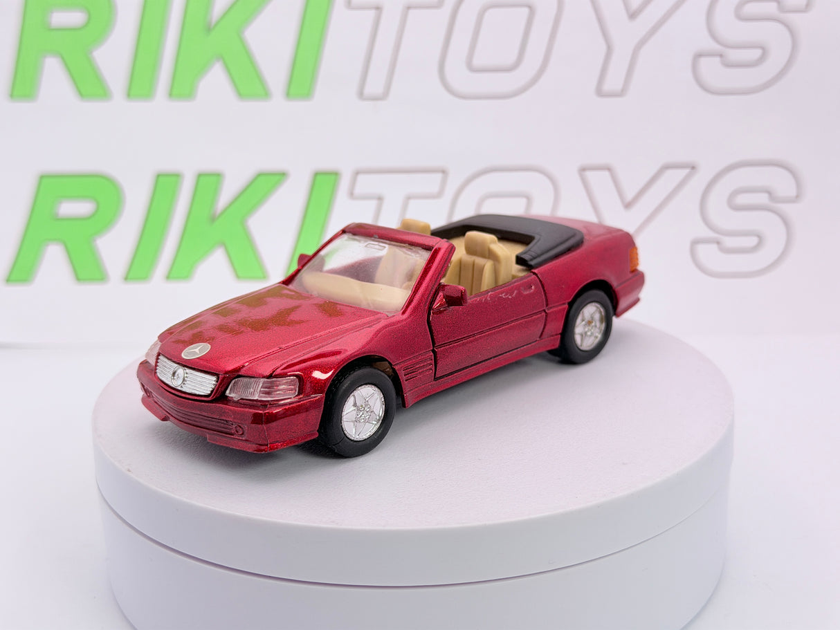 Mercedes Benz 500 SL Welly 1/38 Rosso Metalizzato 1989
