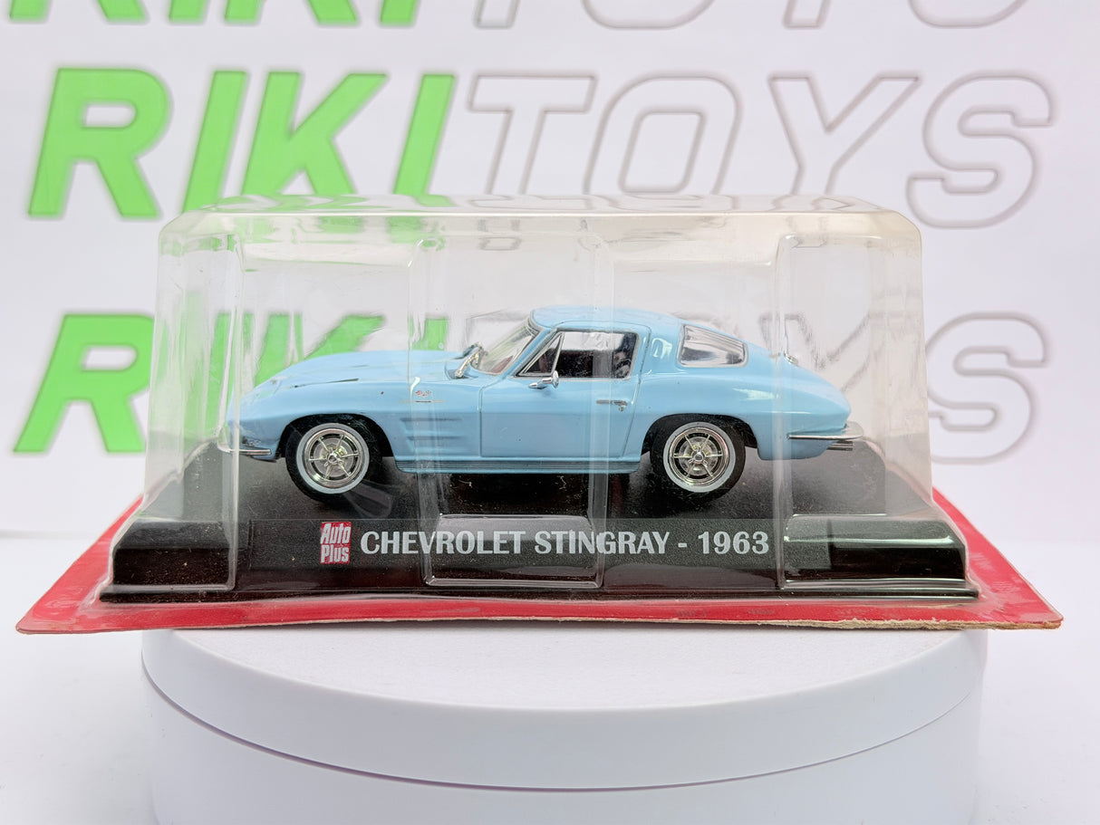 Chevrolet Corvette StingRay Atlas 1/43 Azzurro 1963