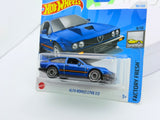 Alfa Romeo Alfetta GTV 6 3000 Hot Wheels 1/60 Blu metallizzato 1983