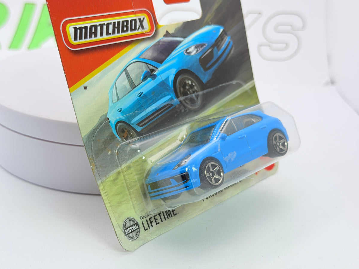 Porsche Macan S Matchbox 1/60 Celeste