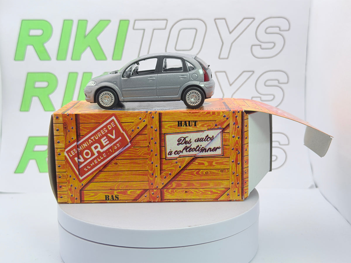 Citroen C3 Norev 1/43 Argento 2002