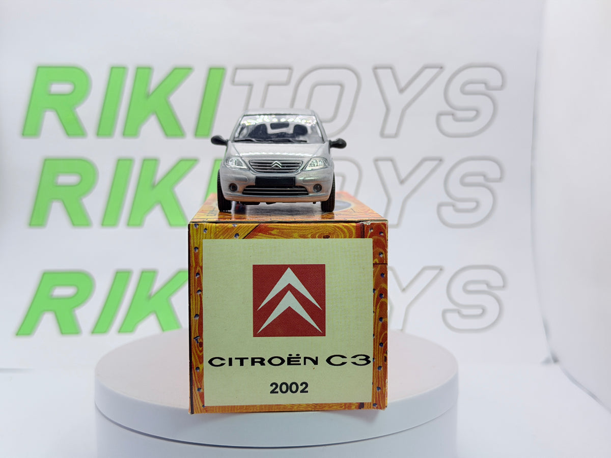 Citroen C3 Norev 1/43 Argento 2002