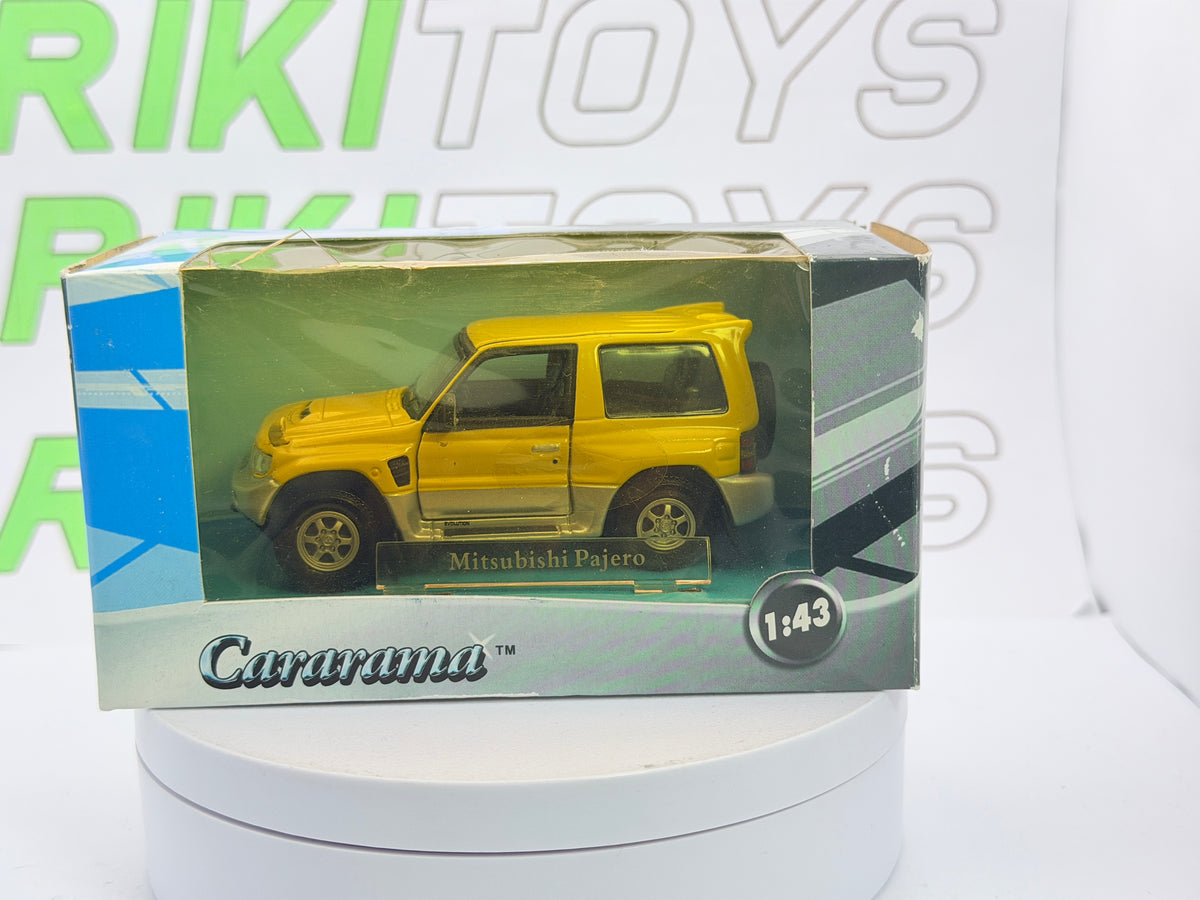 Mitsubishi Pajero Revolution Cararama 1/43 Giallo