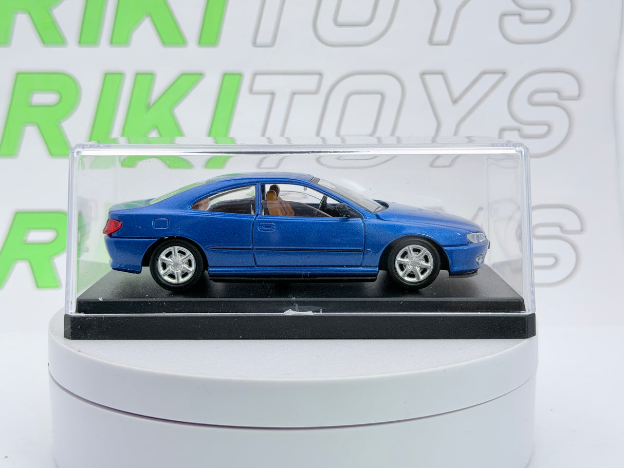 Peugeot 406 Coplè Solido 1/43 Blu Metalizzato 1998