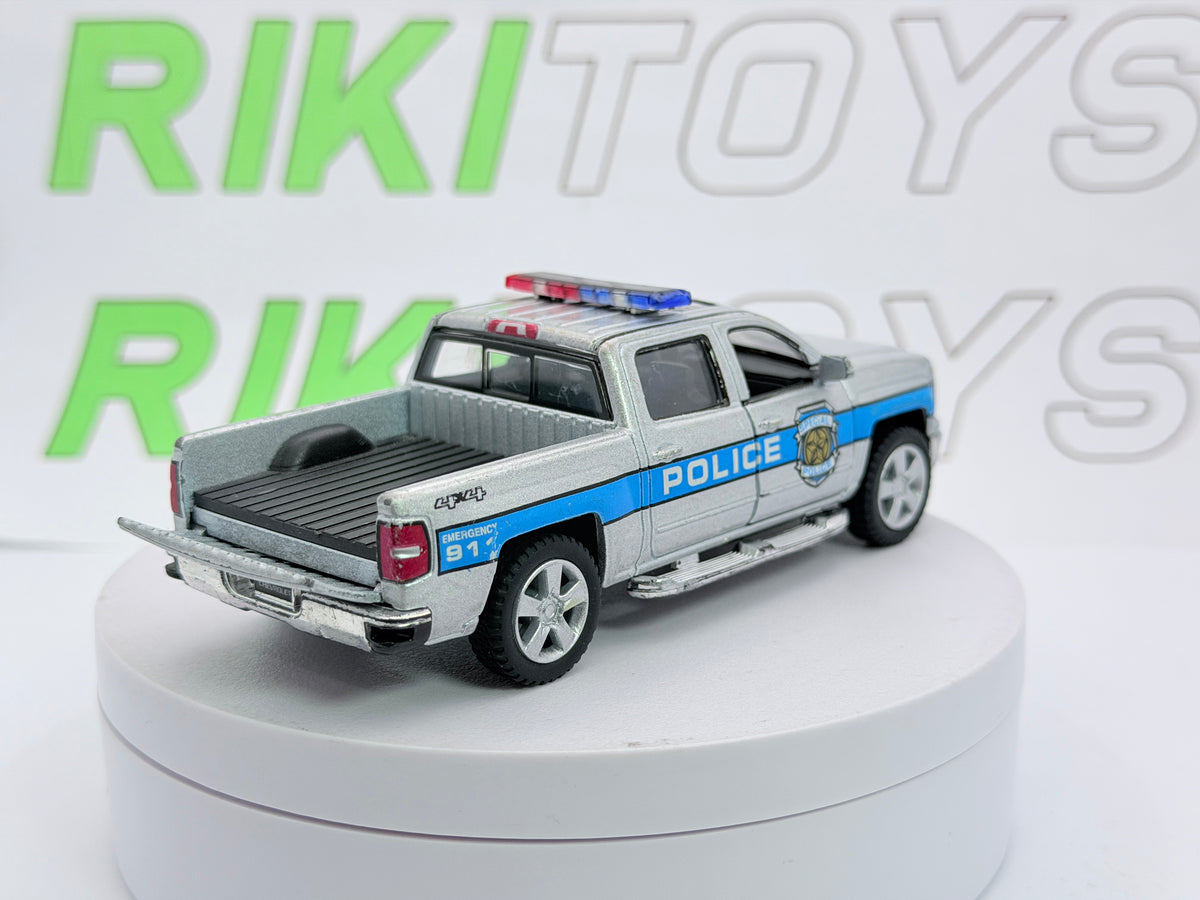 Chevrolet Silverado Kinsmart 1/46 Argento 2014