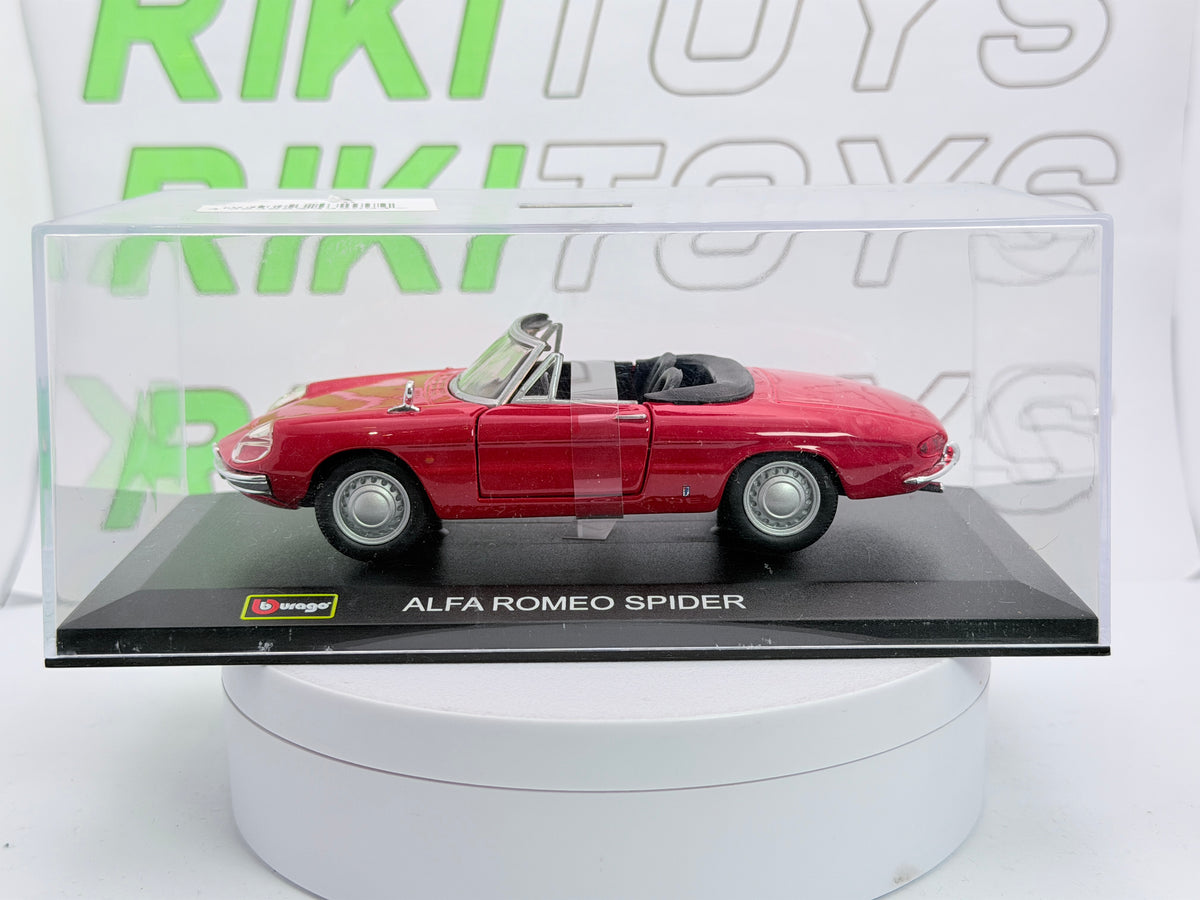 Alfa Romeo Duetto Osso di Seppia Burago 1/32 Rosso 1966