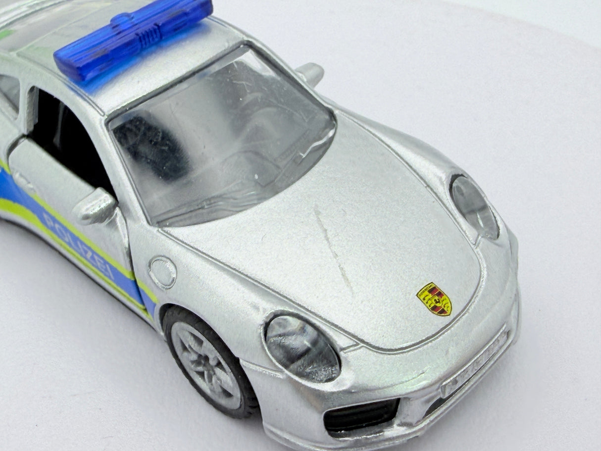 Porsche 911 Turbo S Siku 1/60 Argento