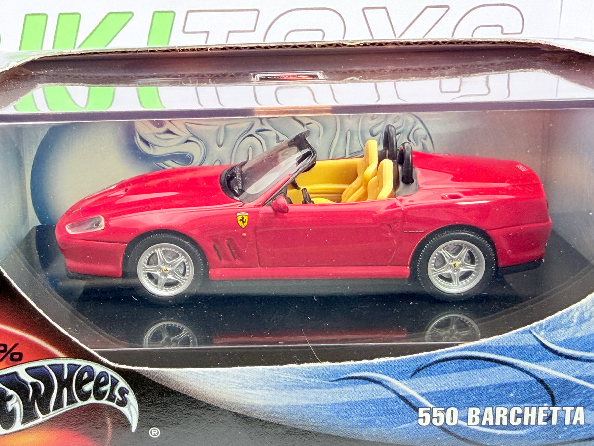Ferrari 550 Barchetta PininFarina Hotwheels 1/43 Rosso