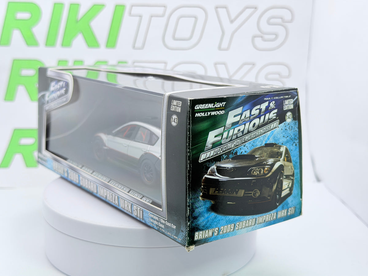 Subaru Impreza WRX Greenlight 1/43 Argento 2009