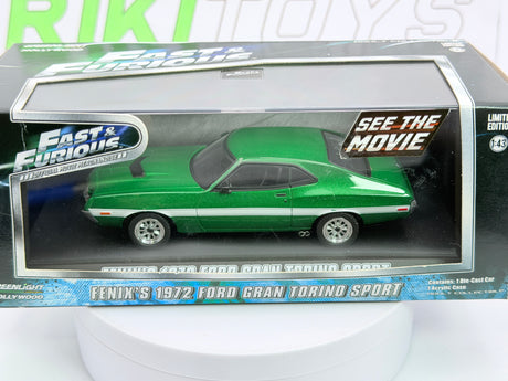 Ford Gran Torino Greenlight 1/43 Verde 1972