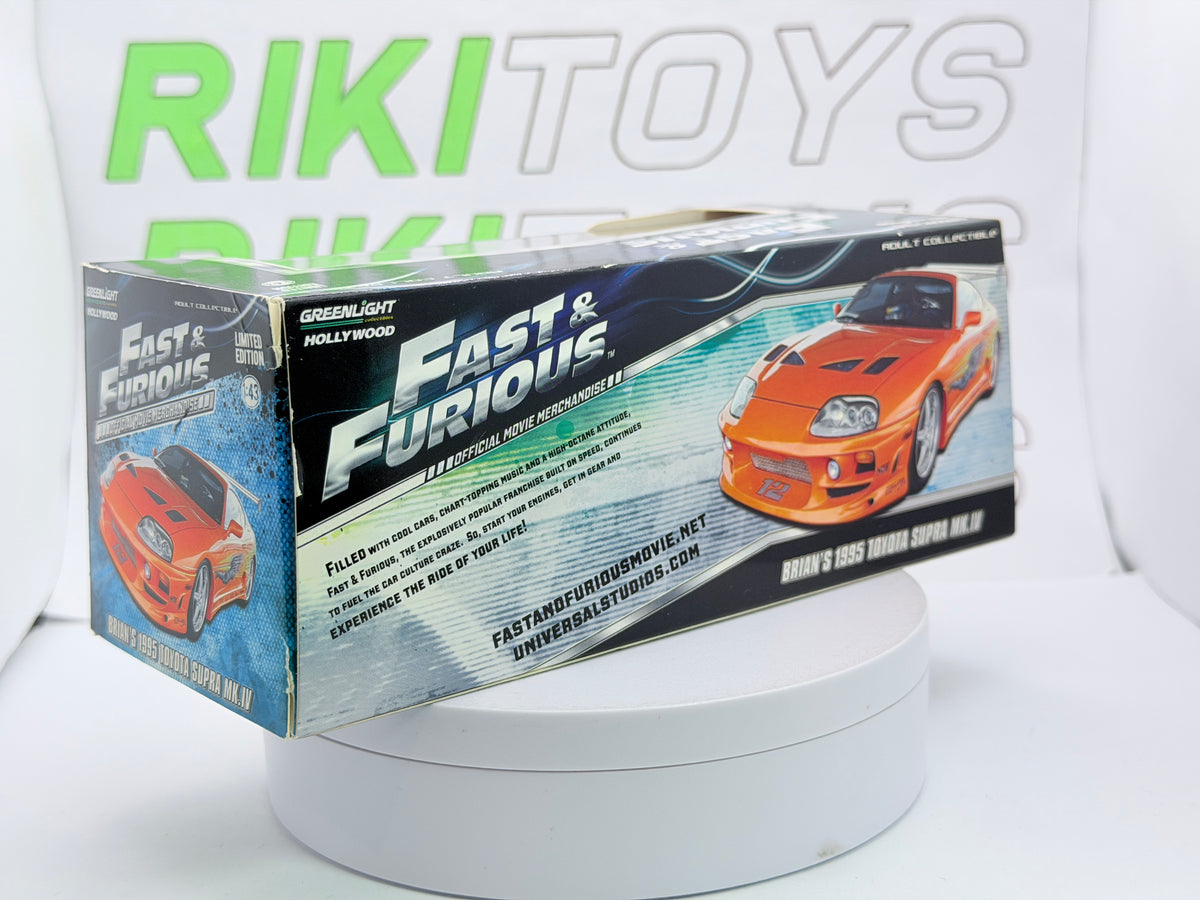 Toyota Supra MK4 Greenlight 1/43 Arancione 1995
