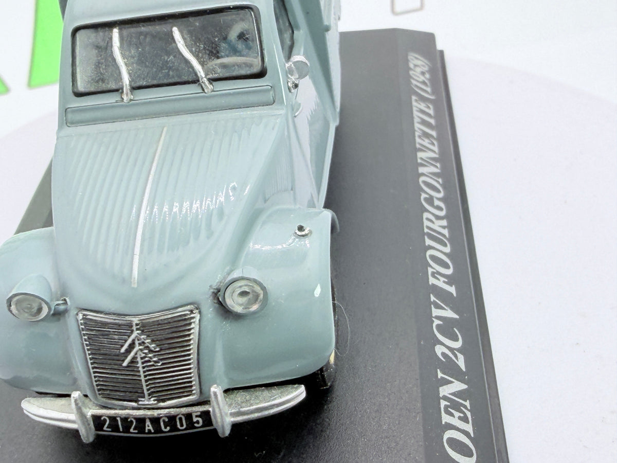Citroen 2CV Furgone Edicola 1/43 Grigio