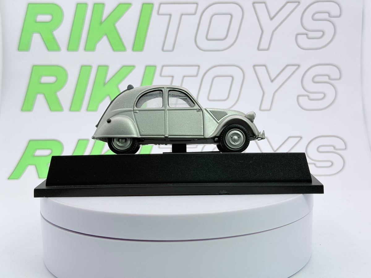 Citroen 2CV Edicola 1/43 Argento