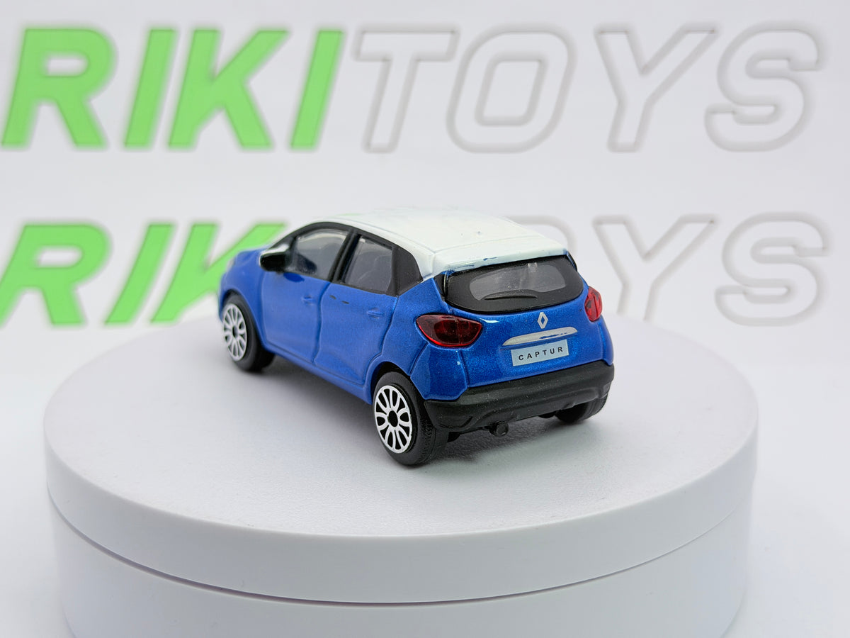 Renault Captur Burago 1/43 Blu metallizzato