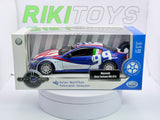 Maserati GT MC GT4 Silver Wheel 1/32 Blu