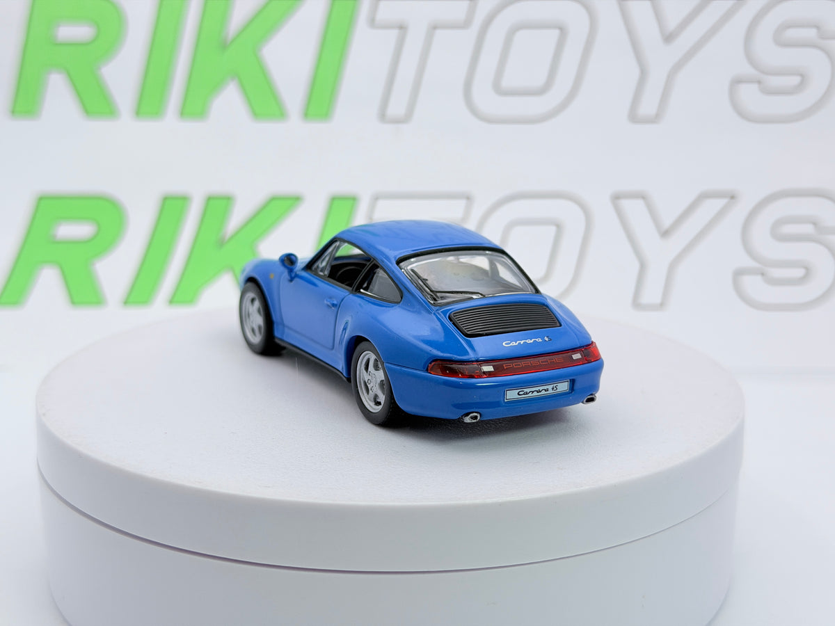 Porsche 911 Carrera Edicola 1/43 Azzurro
