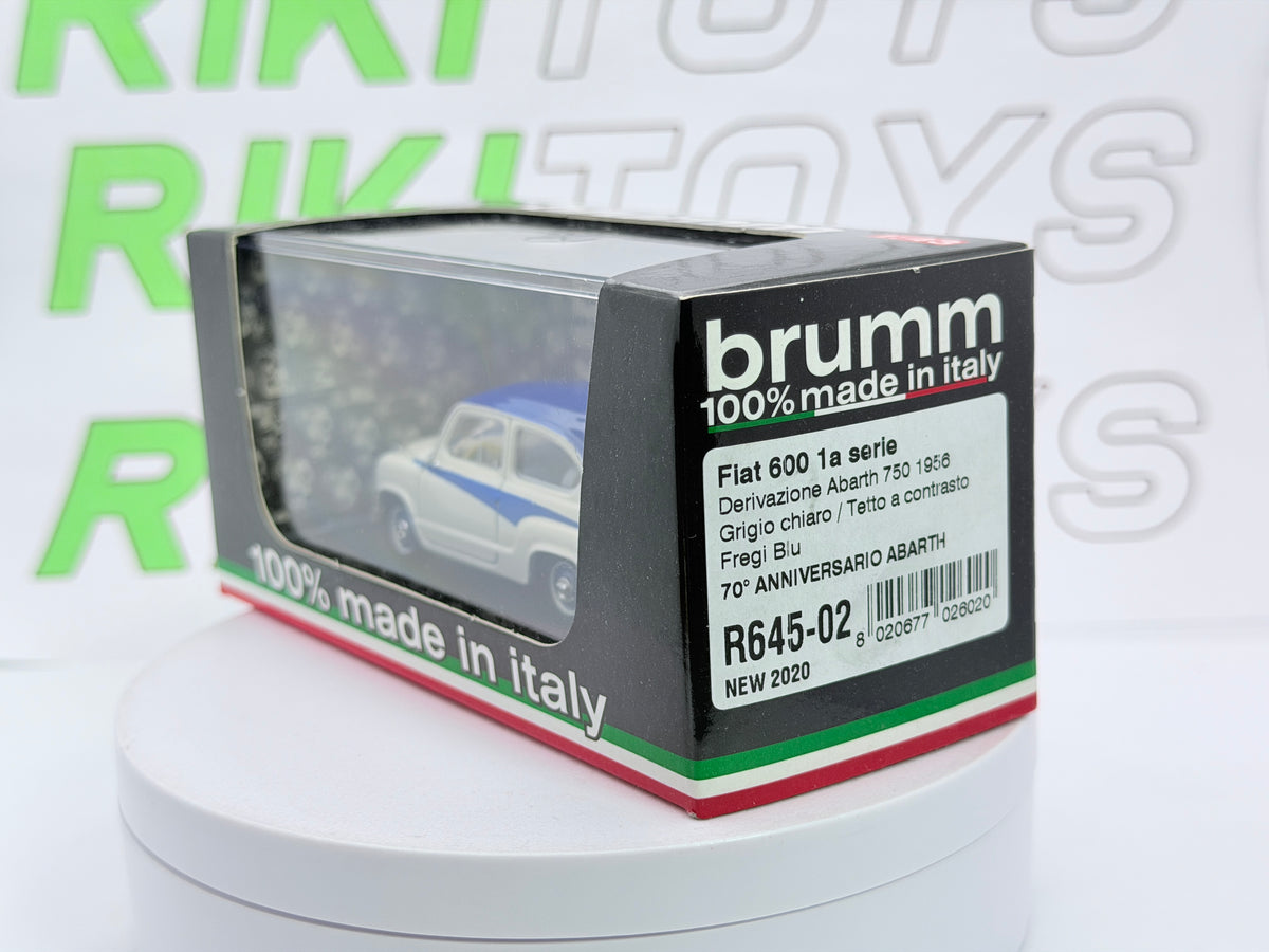 Fiat-Abarth 750 Brumm 1/43 Grigio 1996