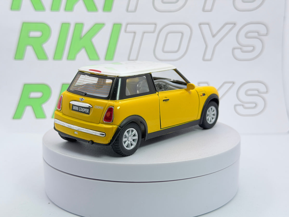 Mini Cooper Kinsmart 1/28 Giallo