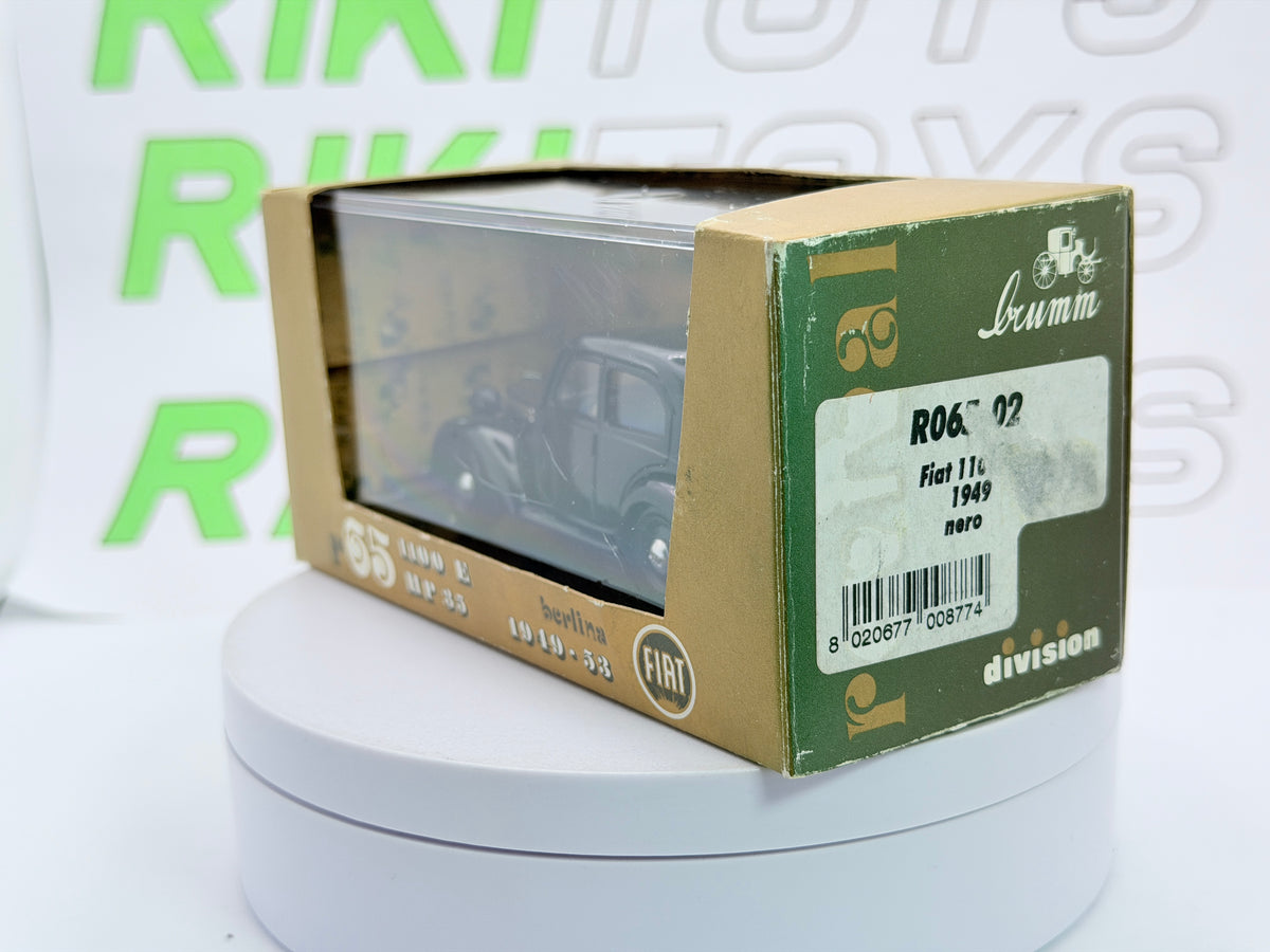 Fiat 1100 E Brumm 1/43 Nero 1949