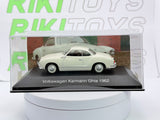 Volkswagen Karmann Ghia Edicola 1/43 Bianco 1962