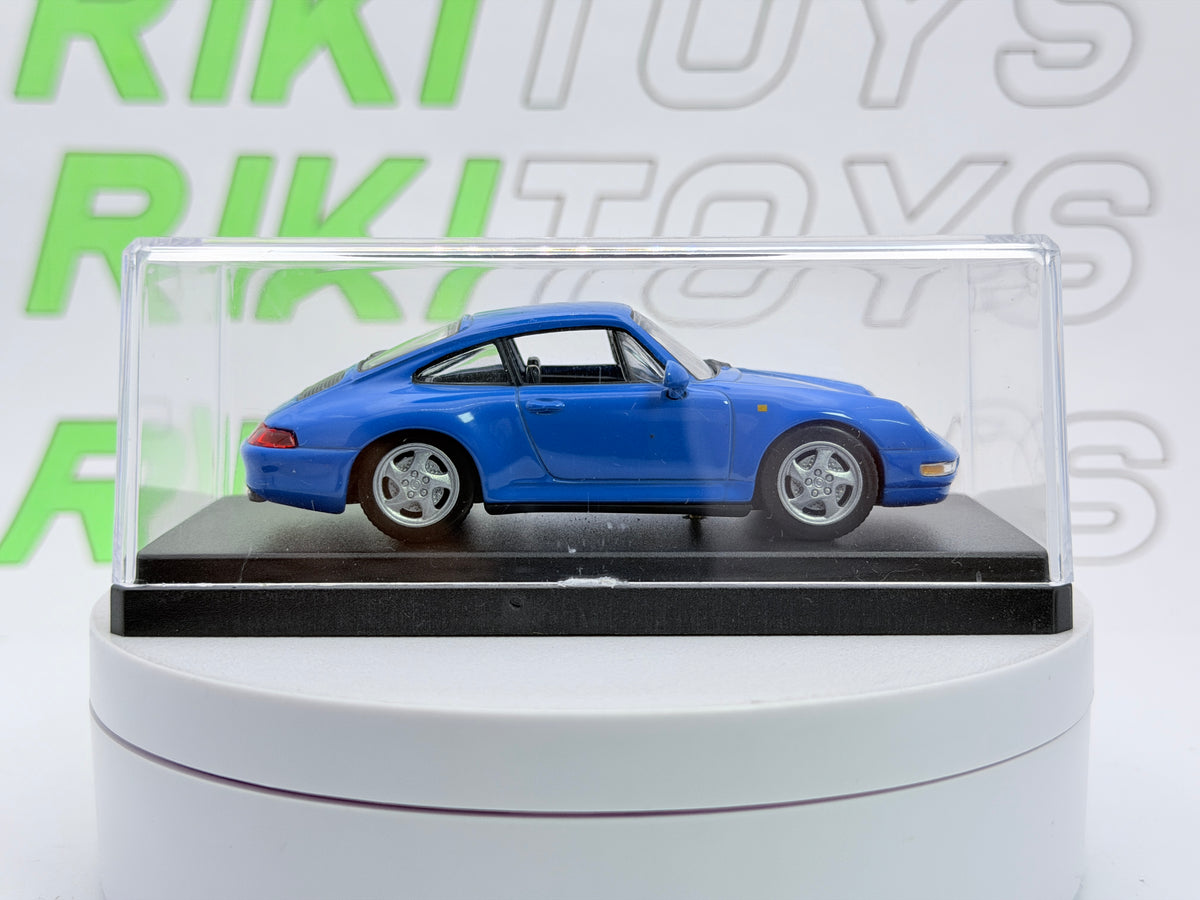 Porsche 911 993 Carrera Edicola 1/43 Celeste 1995