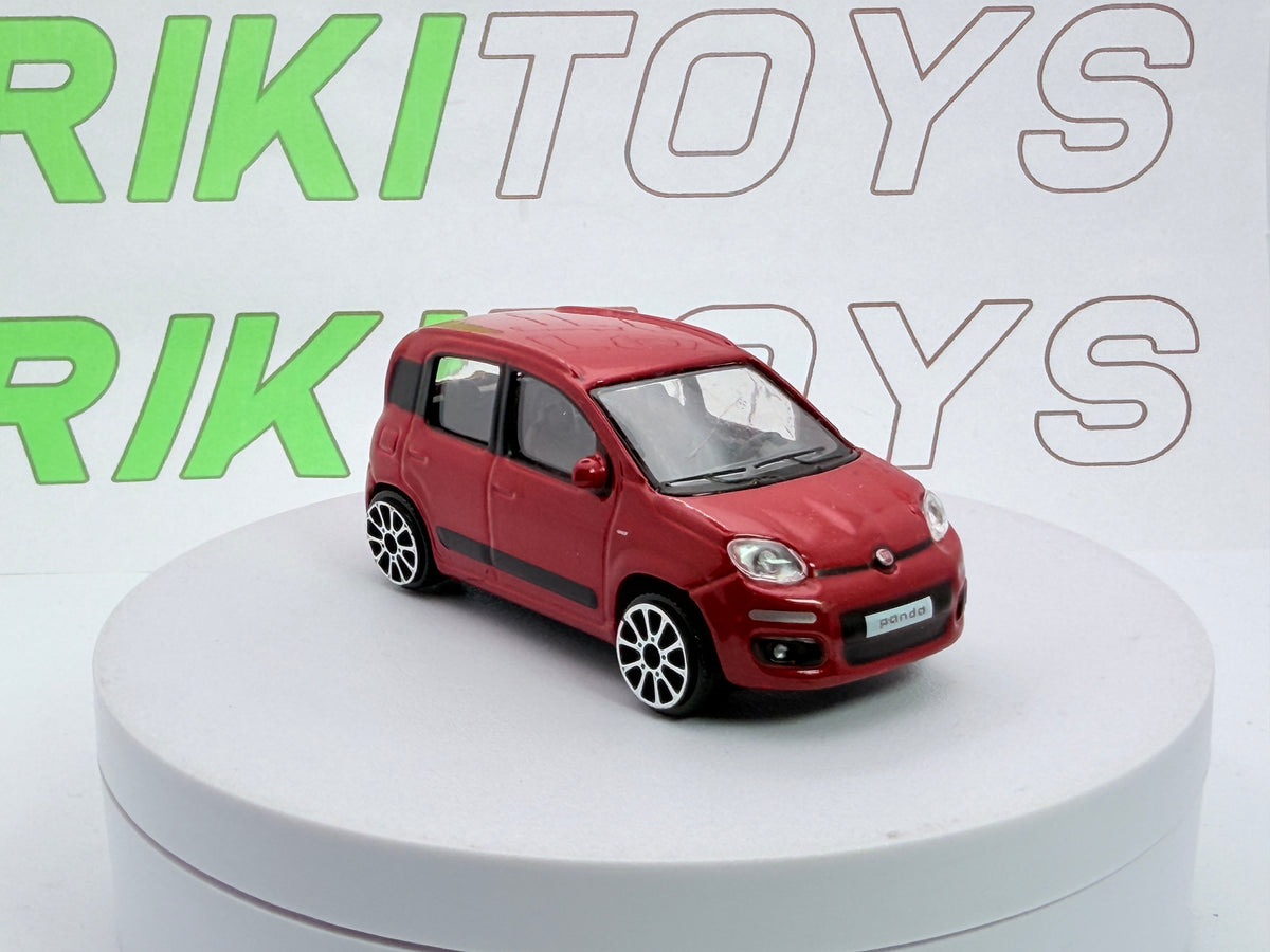 Fiat Panda 312 Burago 1/43 Rosso metallizzato 2012