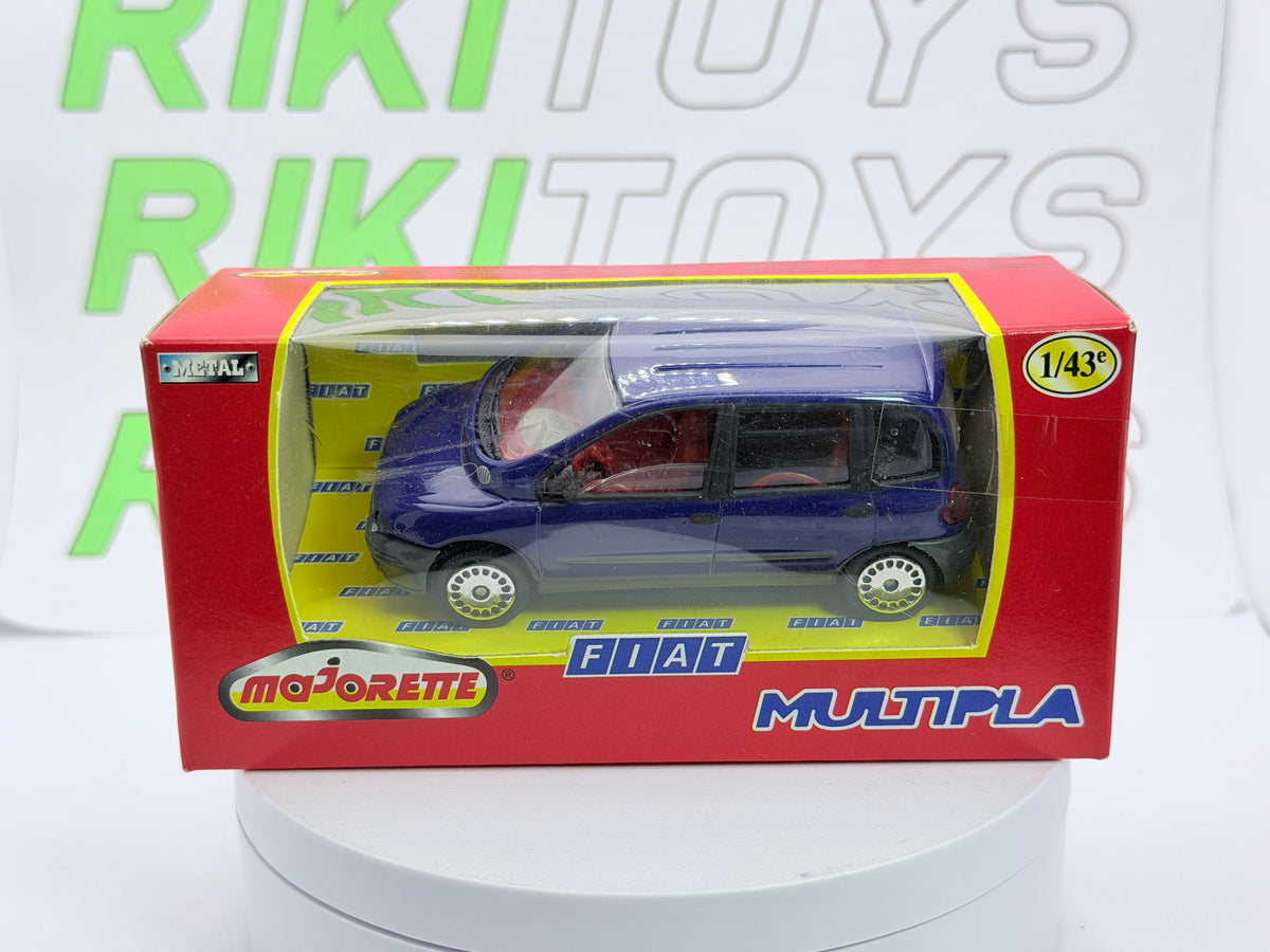 Fiat Multipla Majorette 1/43 Blu 1998
