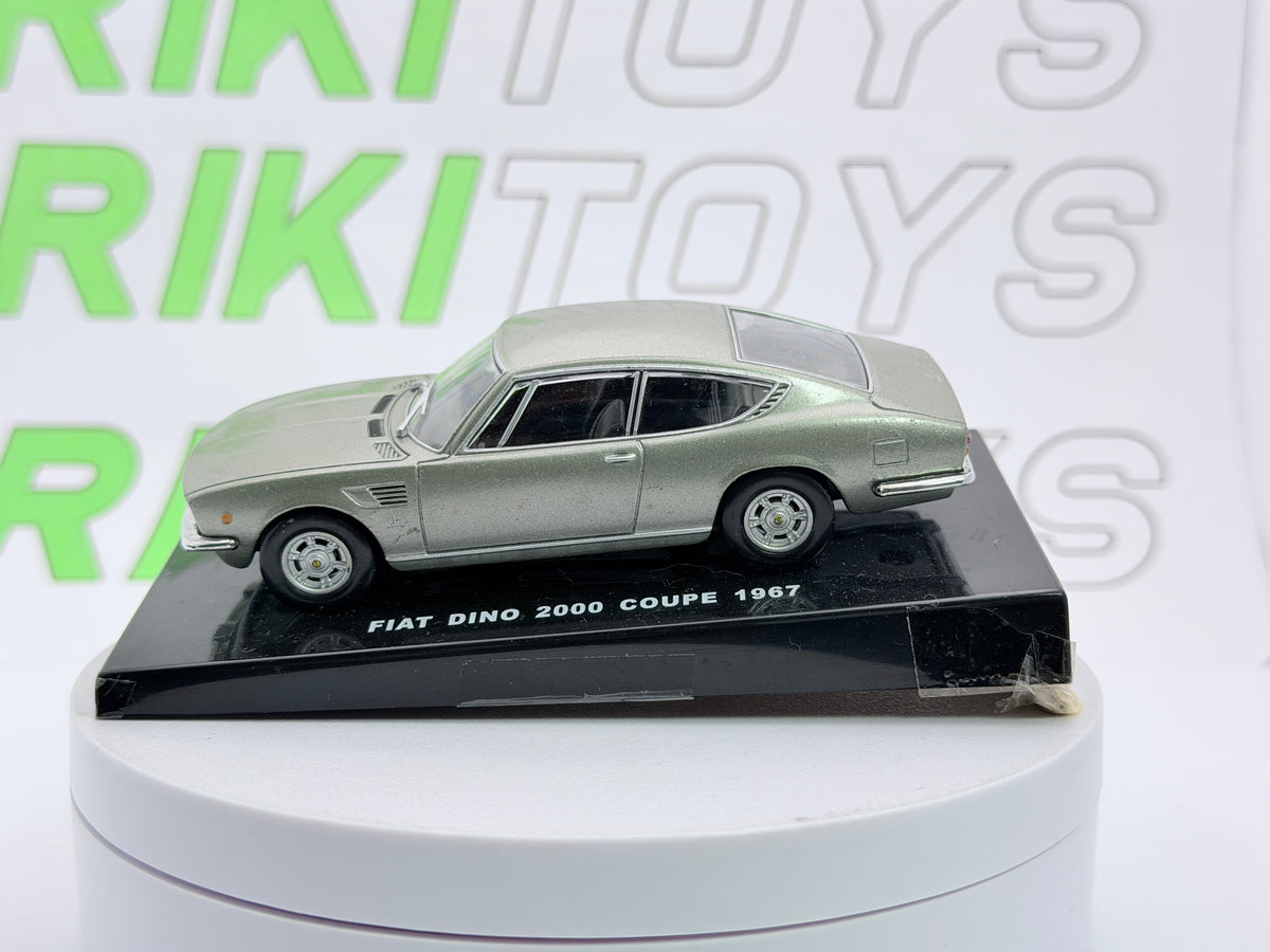 Fiat Dino 2000 Coupé Edicola 1/43 Grigio metallizzato 1967