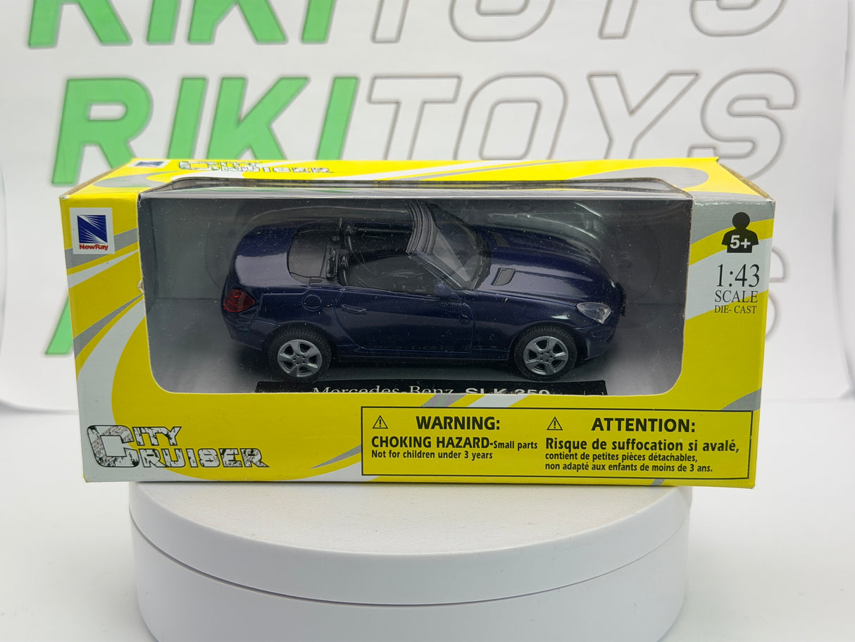 Mercedes Benz SLK 2a R 171 New Ray 1/43 Blu scuro 2004