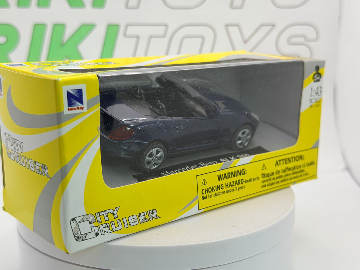 Mercedes Benz SLK 2a R 171 New Ray 1/43 Blu scuro 2004