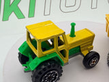 Trattore c/rimorchio  Majorette 1/57 Giallo