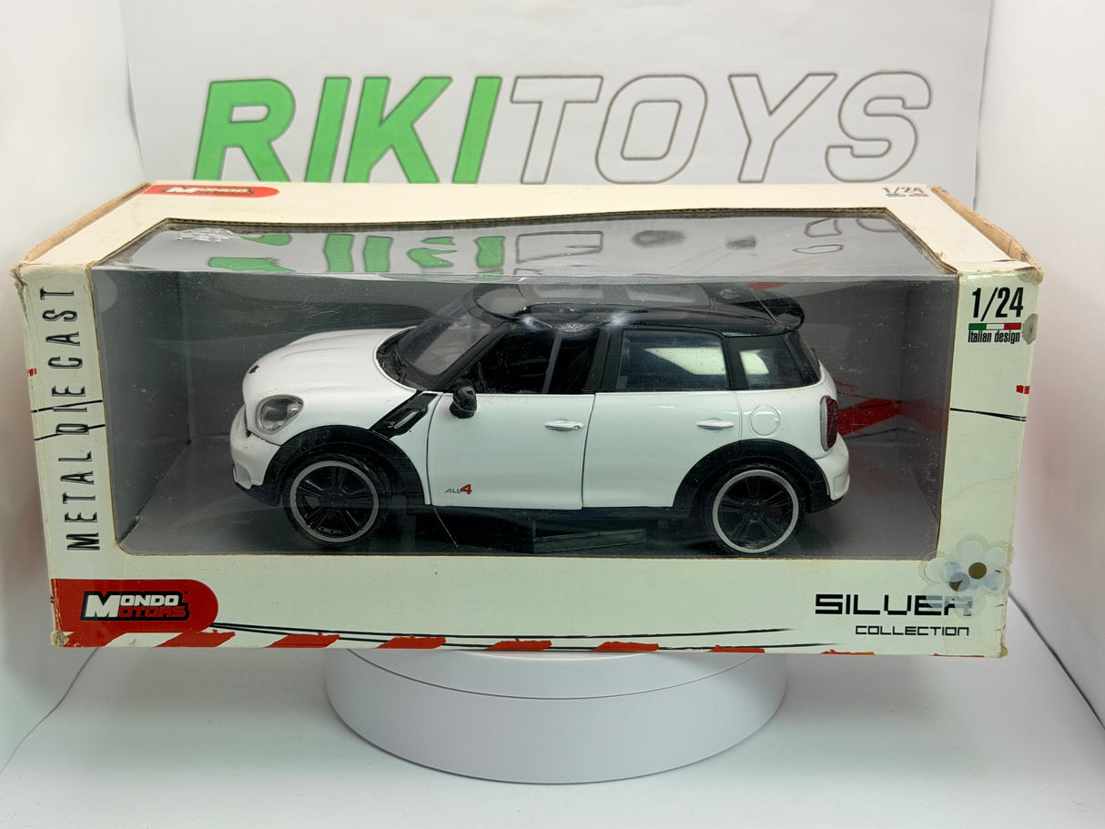 Mini Cooper S Countryman Mondo Motors 1/24 Bianco