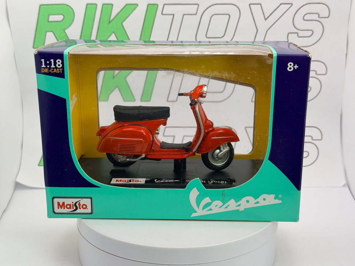 Piaggio Vespa GTR Maisto 1/18 Arancione 1968