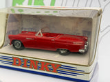 Ford Thunderbird Dinky 1/43 Rosso 1955