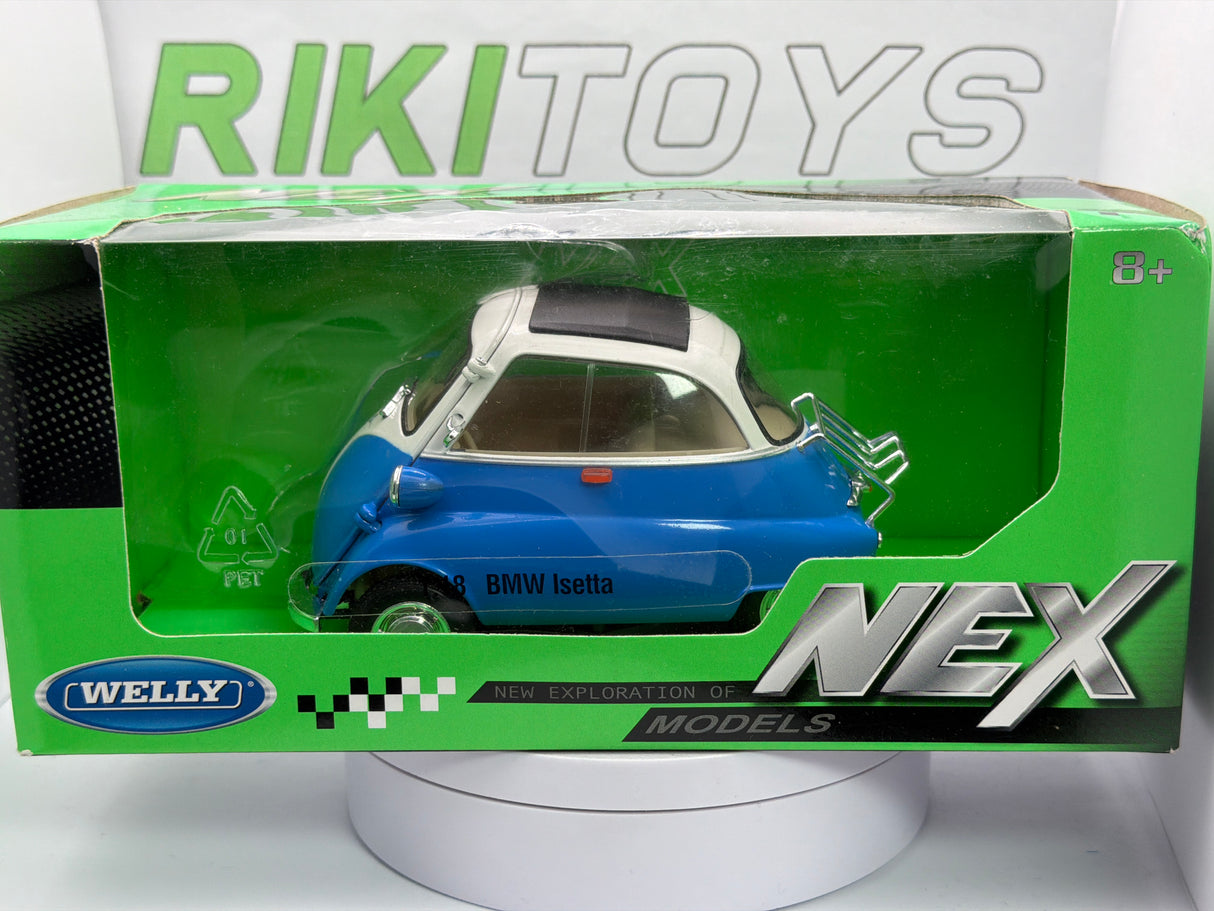 BMW Isetta Welly 1/18 Azzurro 1955